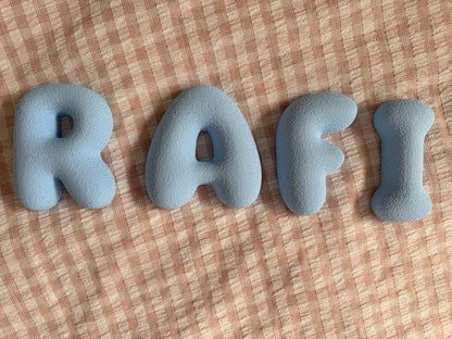 Teddy Bubble Letters