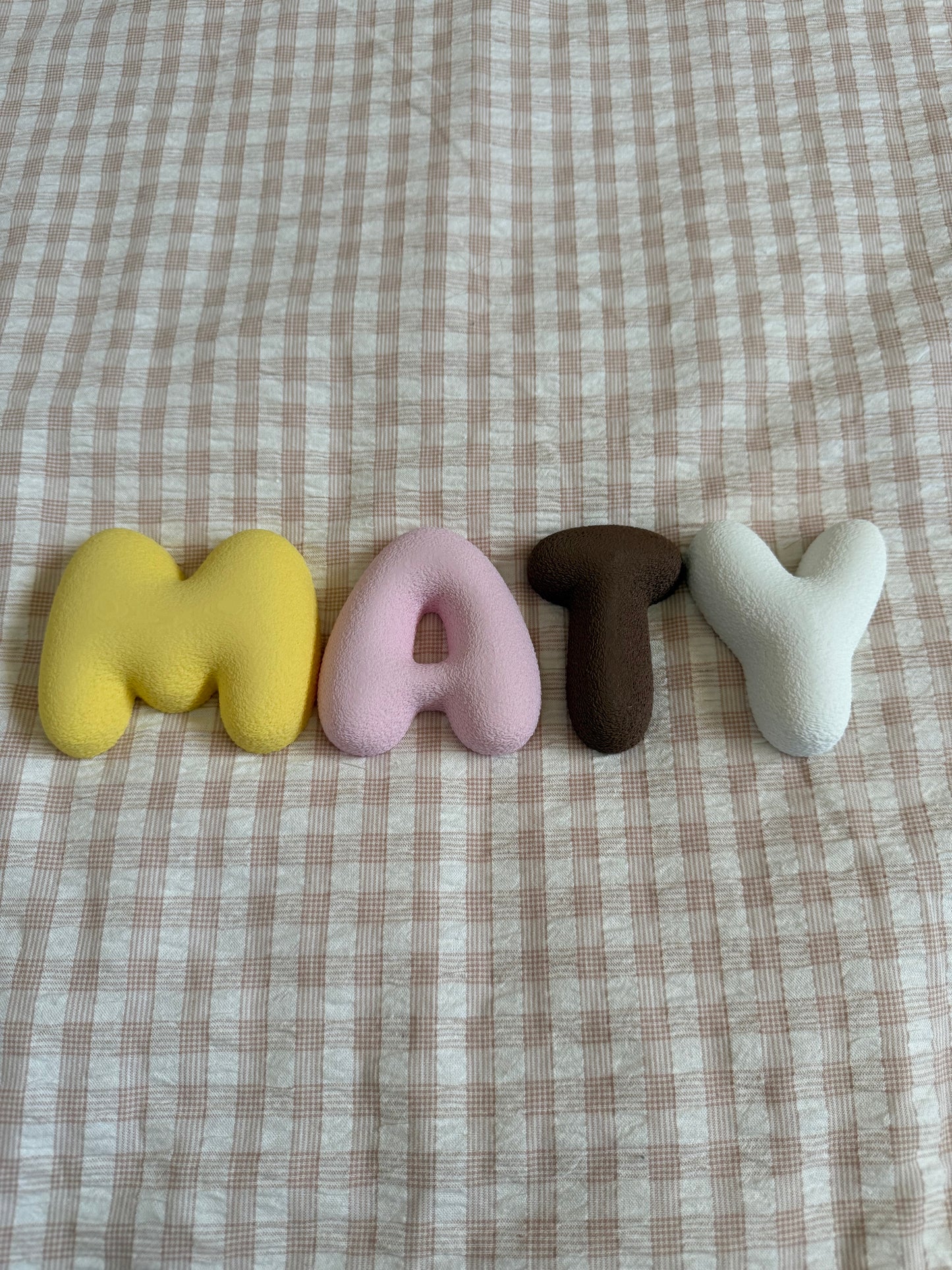 Teddy Bubble Letters