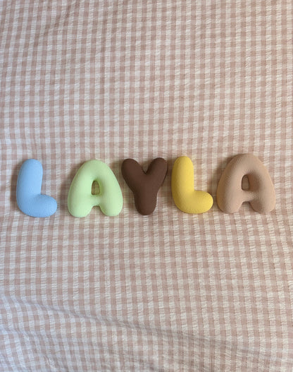 Teddy Bubble Letters
