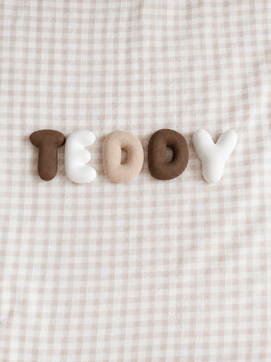 Teddy Bubble Letters