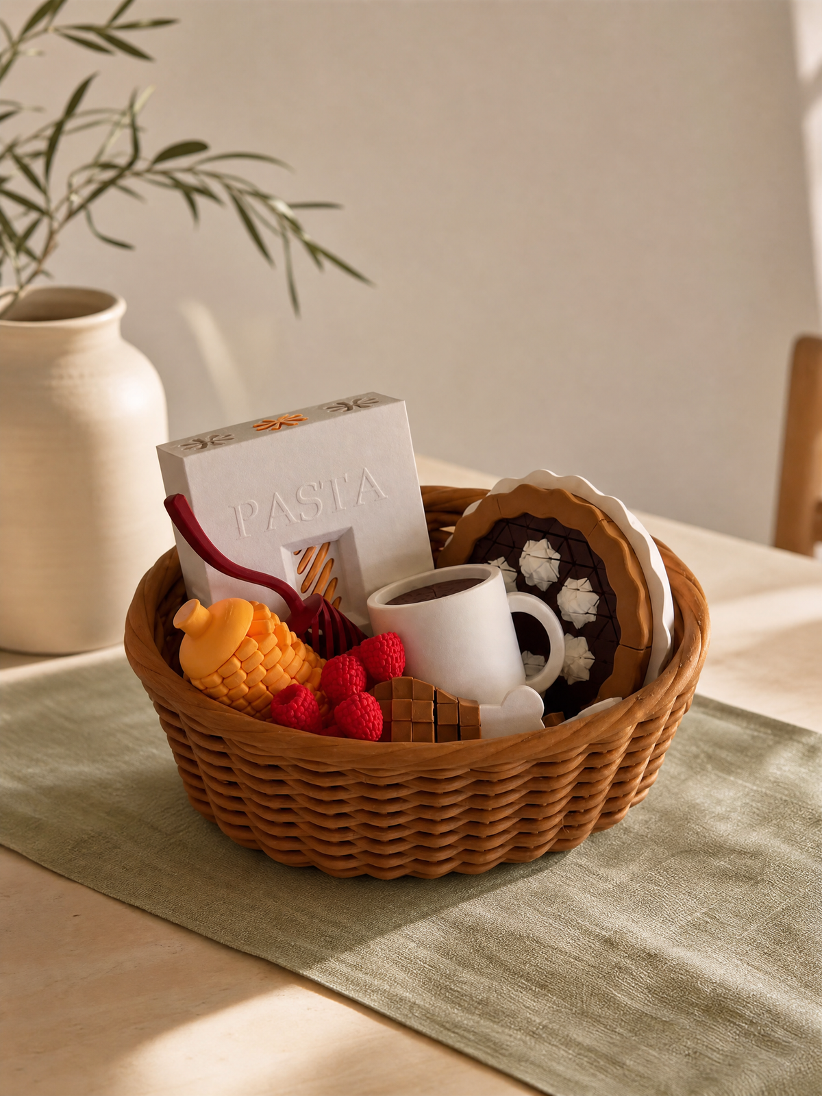 Wicker Play Basket