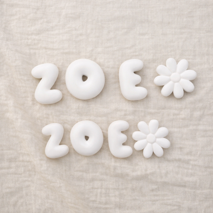 Bare Bubble Letters