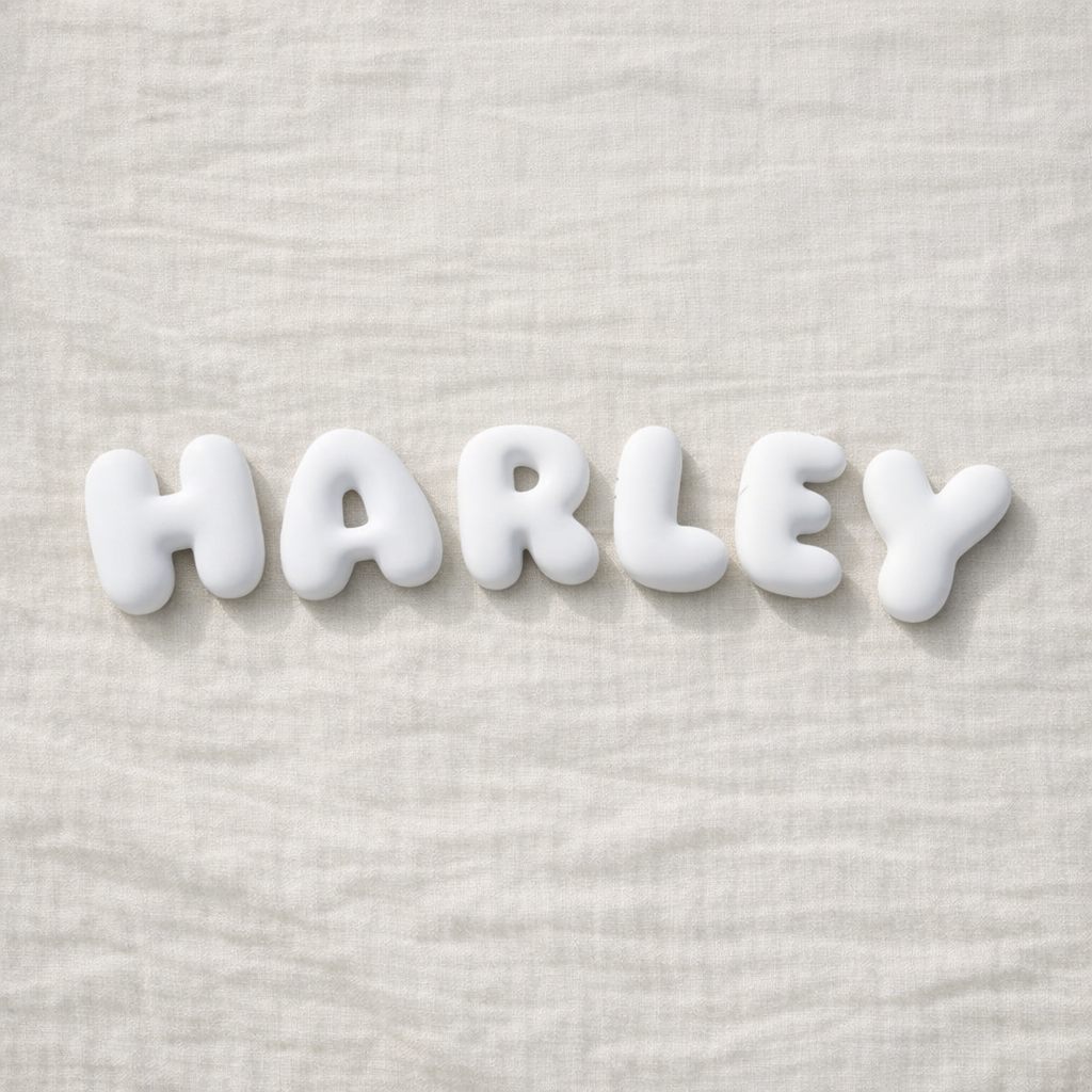 Bare Bubble Letters