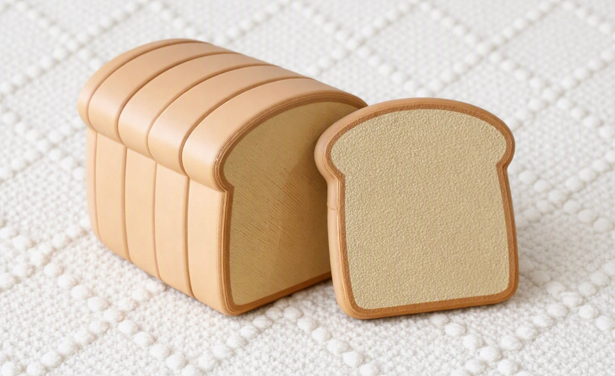 Magnetic Bread Loaf | Slice & Pretend Play